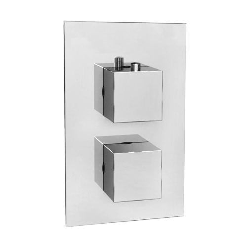 OMNIRES Fresh FR7136ROCR termostatinis maišytuvas voniai 2 taškų