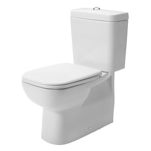 DURAVIT WC puodas pastatomas su universaliu nuotaku 65 cm, D-Code