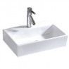 KARAG Lavabo da appoggio filo muro pastatomas praustuvas