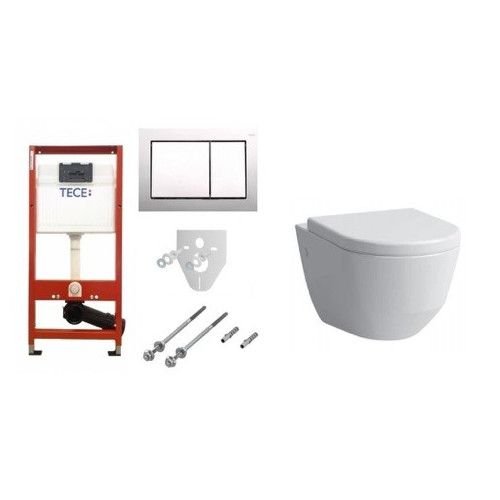 TECE modulis 4 in 1 ir WC puodas LAUFEN PRO