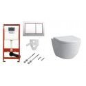 TECE modulis 4 in 1 ir WC puodas LAUFEN PRO