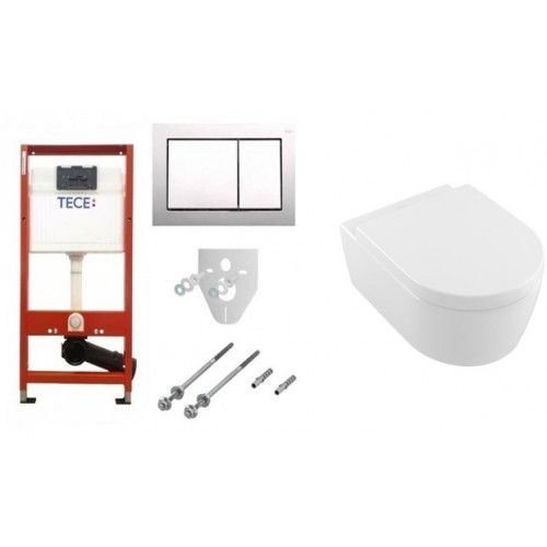 TECE modulio 4in1 ir WC Villeroy&Boch Avento komplektas