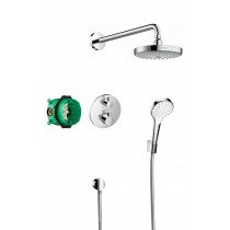 HANSGROHE Croma Select S180 potinkinis termostatinis dušo komplektas