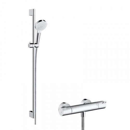 HANSGROHE Crometta Ecostat 1001 CL Combi 0,90m su termostatiniu maišytuvu