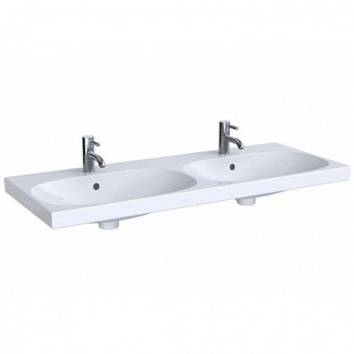 Geberit Acanto dvigubas, pakabinamas praustuvas 120x48,2cm