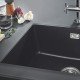 Virtuvės plautuvė Grohe K700U, UNIVERSALI GRANITO JUODA SPALVA