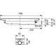 Dušo latakas DrainProfile, TECE 800mm