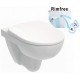 Geberit Selnova pakabinamas WC puodas, Rimfree