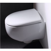 Geberit Selnova Compact pakabinamas WC puodas su dangčiu