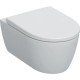 Geberit iCon pakabinamo WC puodo rinkinys, uždara forma, Rimfree