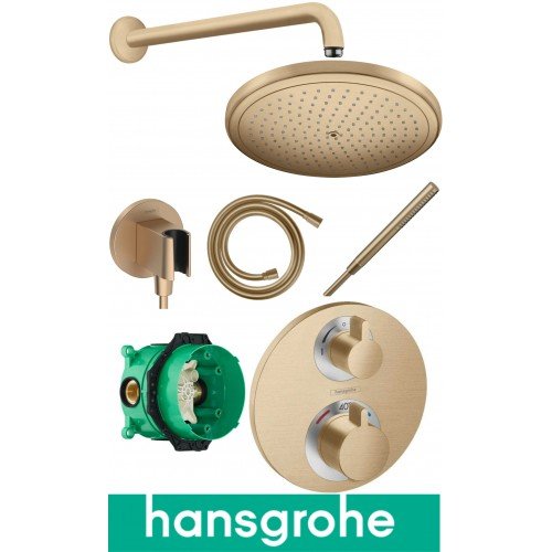 Potinkinis termostatinis dušo komplektas Hansgrohe