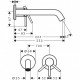 Praustuvo maišytuvas Hansgrohe Tecturis S 22,5 cm