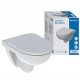 Geberit Selnova pakabinamo WC puodo rinkinys, Rimfree, su WC puodo dangčiu