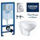 GROHE Bau WC komplektas Nova