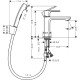 Hansgrohe REBRIS E 110, praustuvo maišytuvas su Bidette