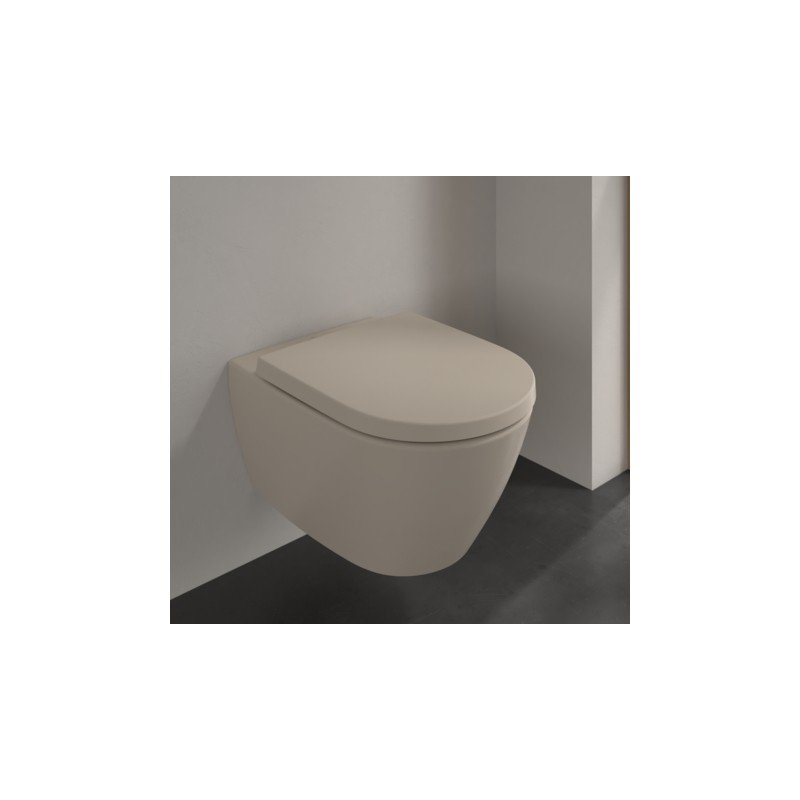 Pakabinamas tuoletas Villeroy & Boch Subway 2.0 Direct-Flush, Spalva "almond"