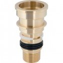 Geberit 1/2" žalvario adapteris