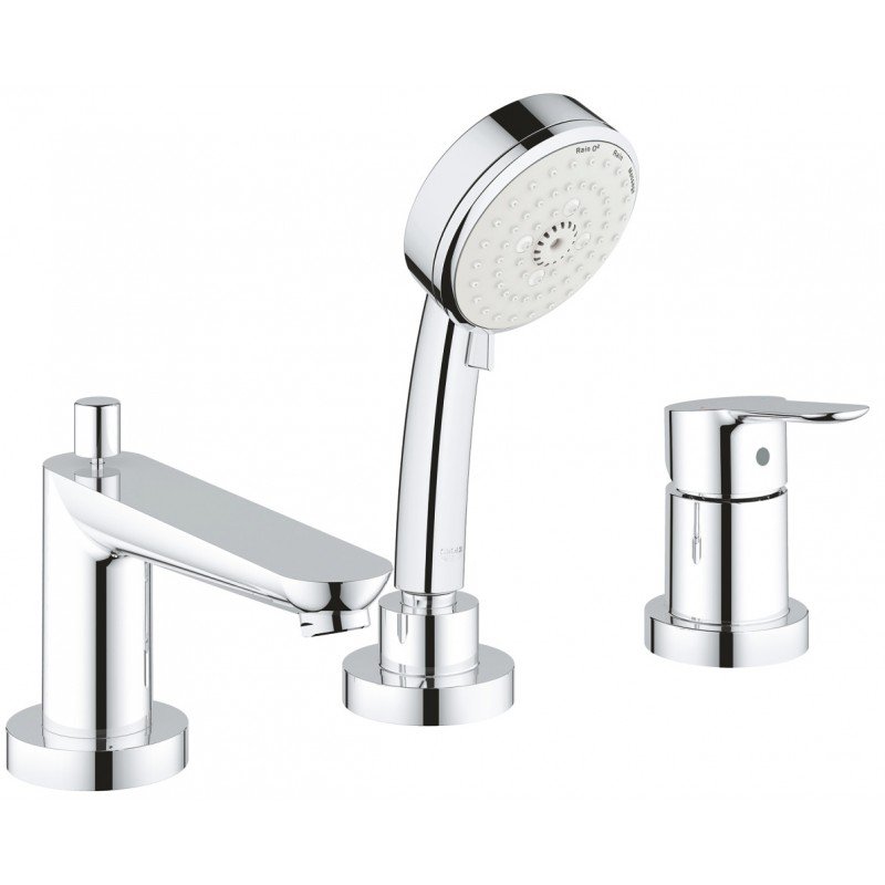 Grohe BAUEDGE, 3 dalių maišytuvas į vonios kraštą