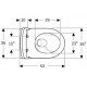 Geberit iCon pakabinamo WC puodo rinkinys