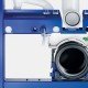Duofix WC montavimo elementas valdomas iš priekio