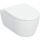 Geberit iCon pakabinamo WC puodo rinkinys, urboFlush, su WC puodo dangčiu