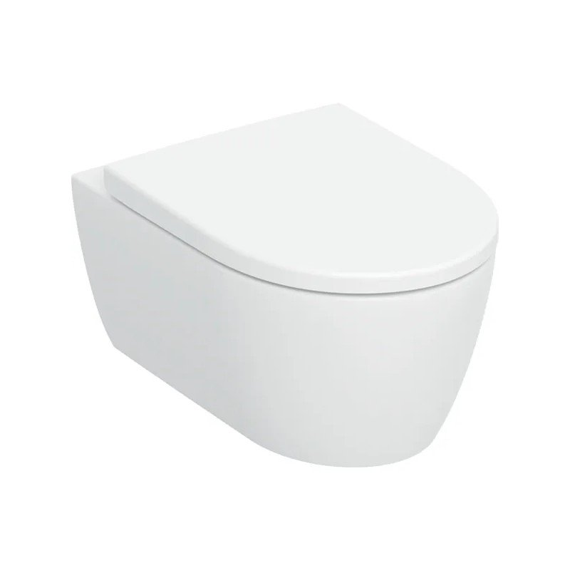 Geberit iCon pakabinamo WC puodo rinkinys, urboFlush, su WC puodo dangčiu