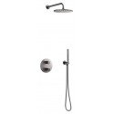 Termostatinis dušo komplektas Damixa MERKUR, spalva Graphite Grey