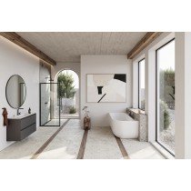 Kampinė akmens masės vonia, Balteco, MARIN