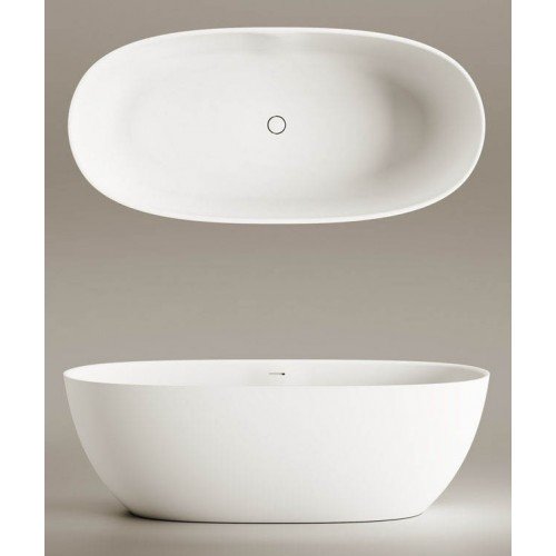 Vonia Paa Bella 170 x 80 cm balta matinė "Silkstone"