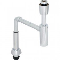 Geberit butelinis sifonas praustuvams, chromas / blizgus