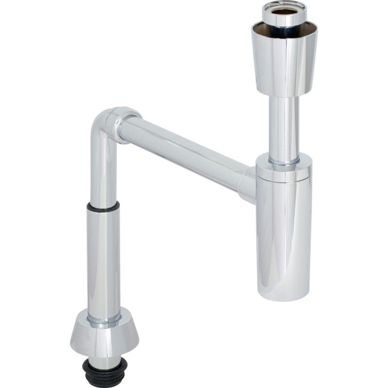 Geberit butelinis sifonas praustuvams, chromas / blizgus