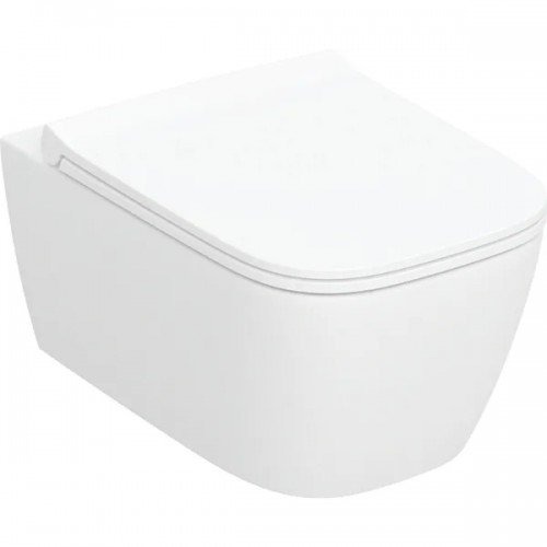 Geberit Smyle pakabinamo WC puodo rinkinys, uždara forma, TurboFlush