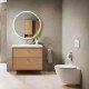 Ifö Spira Art pakabinamo WC puodo rinkinys, TurboFlush, su WC puodų dangčiu