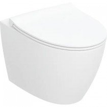 Ifö Spira Art pakabinamo WC puodo rinkinys, TurboFlush, su WC puodų dangčiu