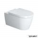 WC pakabinamas ME by Starck, 57cm, rimless
